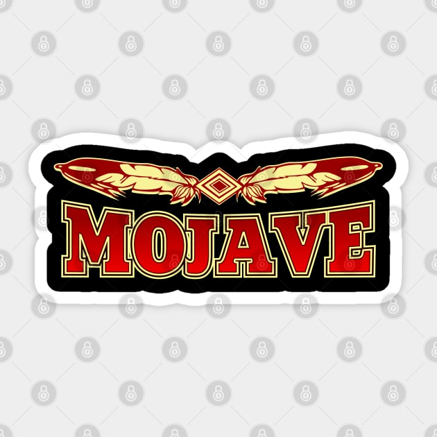 Mojave Tribe Sticker by MagicEyeOnly